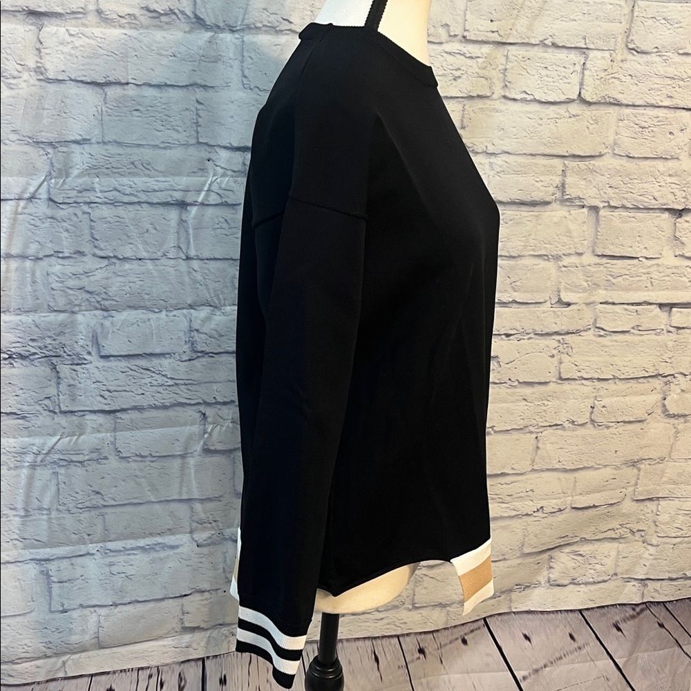Billie the Label Top Striped Long Sleeves Boutique Brand Size XS - Picture 4 of 10